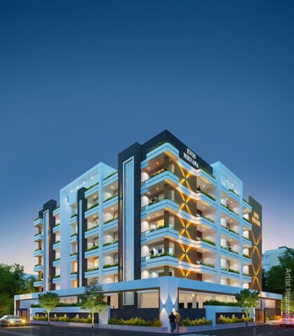 Evos Nirvana at Vivekananda Marg, Bhubaneswar offer Premium 3BHKs with Amenities